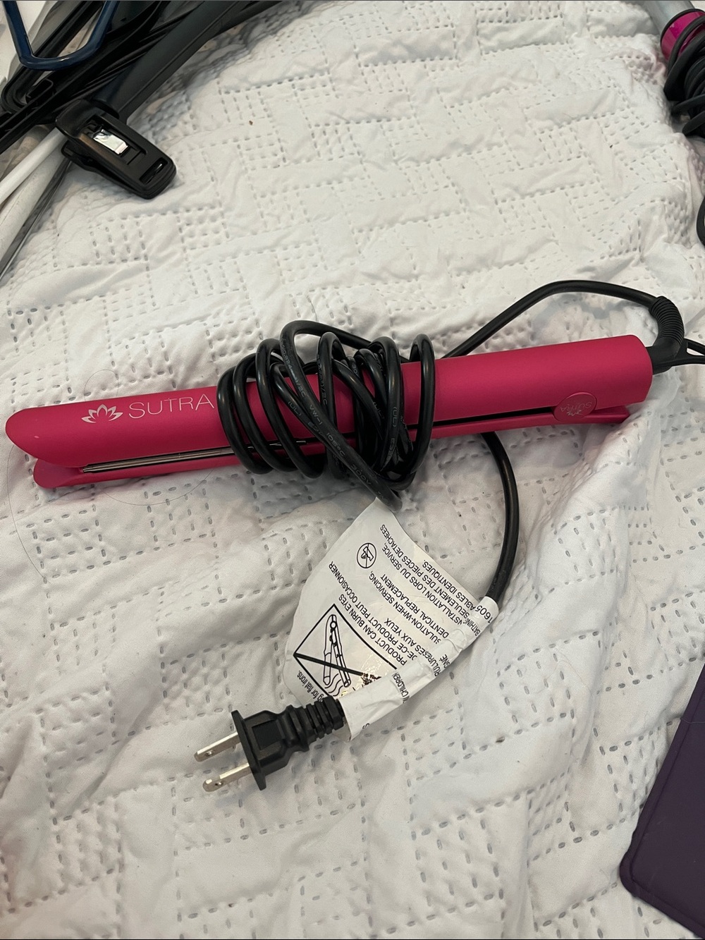 Sutra Pink Mini Flat Iron - Hair Straightener